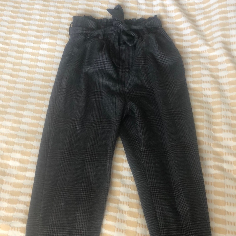 Plaid trousers